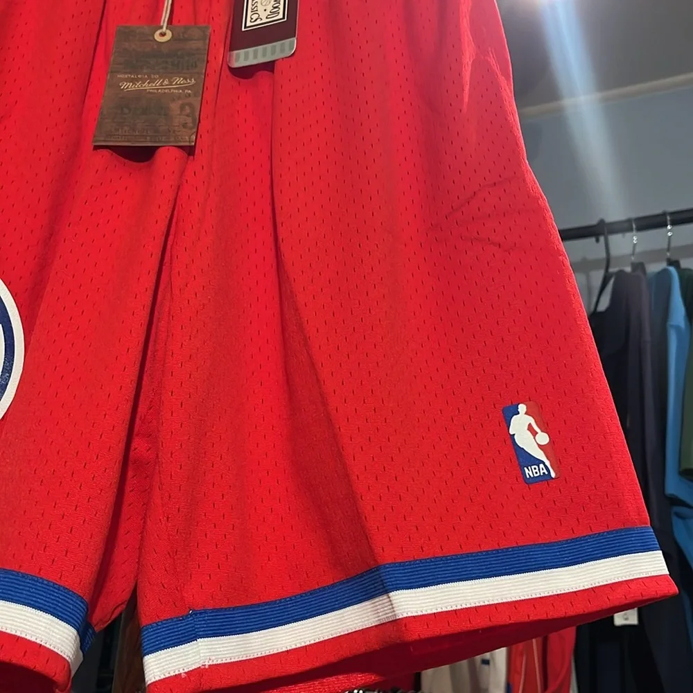 Philadelphia 76ers Mitchell & Ness Basketball Shorts
